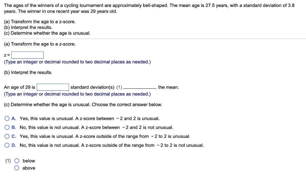 masters cycling age groups