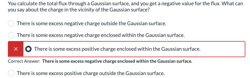 Solved The correct answer is stated below the wrong answer. | Chegg.com