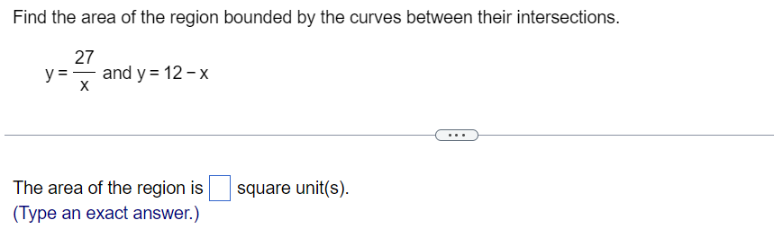 Solved Find the area of the region bounded by the curves | Chegg.com