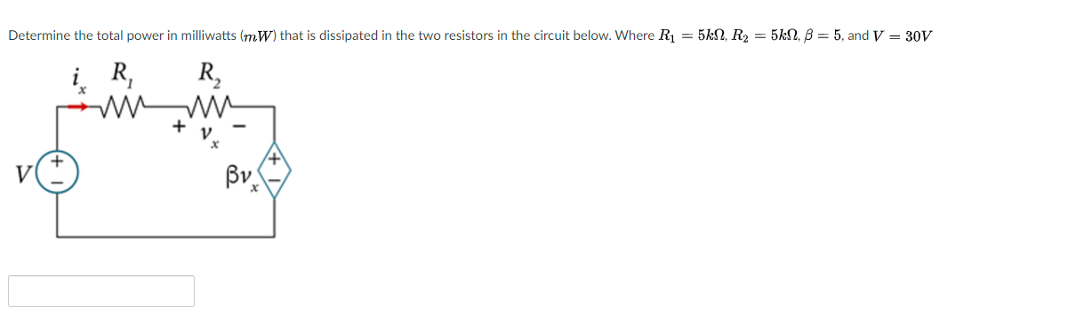 Solved For the circuit in Figure below, find the voltage V R | Chegg.com