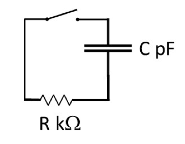 Solved In The Circuit Diagrammed Below The Capacitor Has An Chegg Com