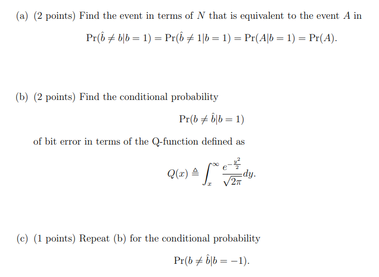 Solved Problem 7. (10 points) Suppose that the observation | Chegg.com