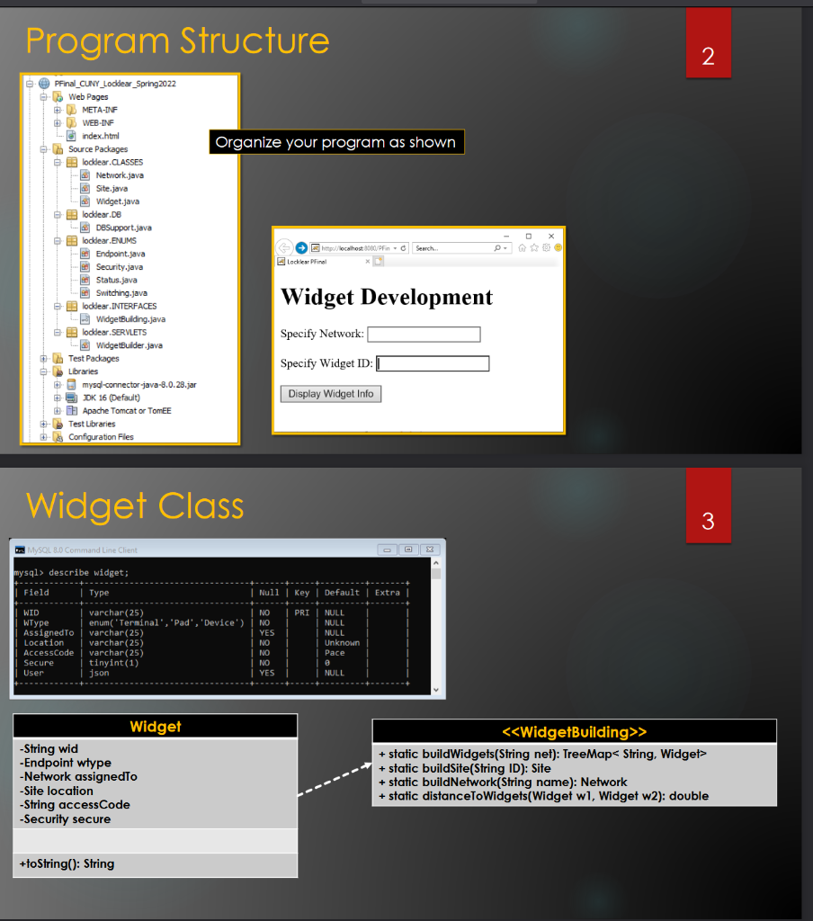 Program Structure 2 Organize your program as shown | Chegg.com