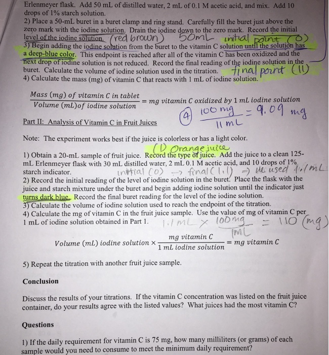 Solved Complete the conclusion and questions part