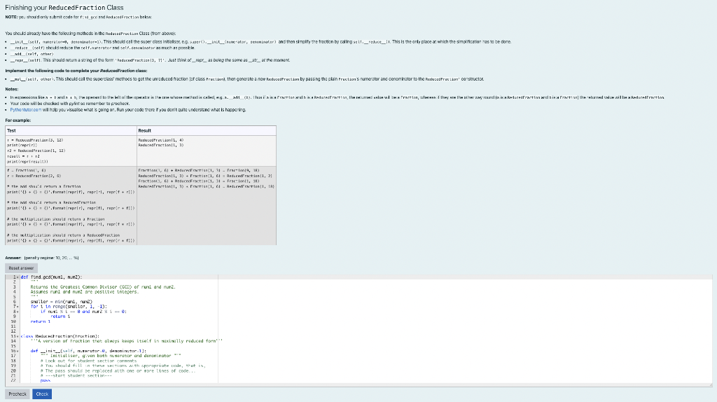 Solved python question, Code def find_gcd(num1, num2)