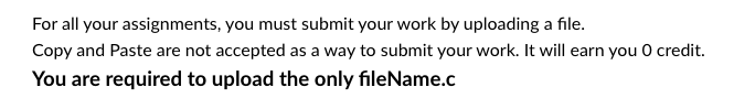 Solved For all your assignments, you must submit your work | Chegg.com