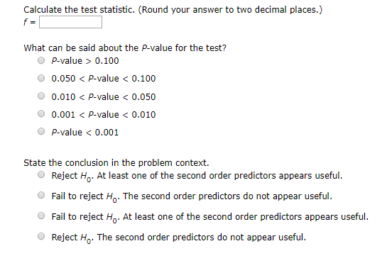 Solved An experiment was conducted to investigate the | Chegg.com
