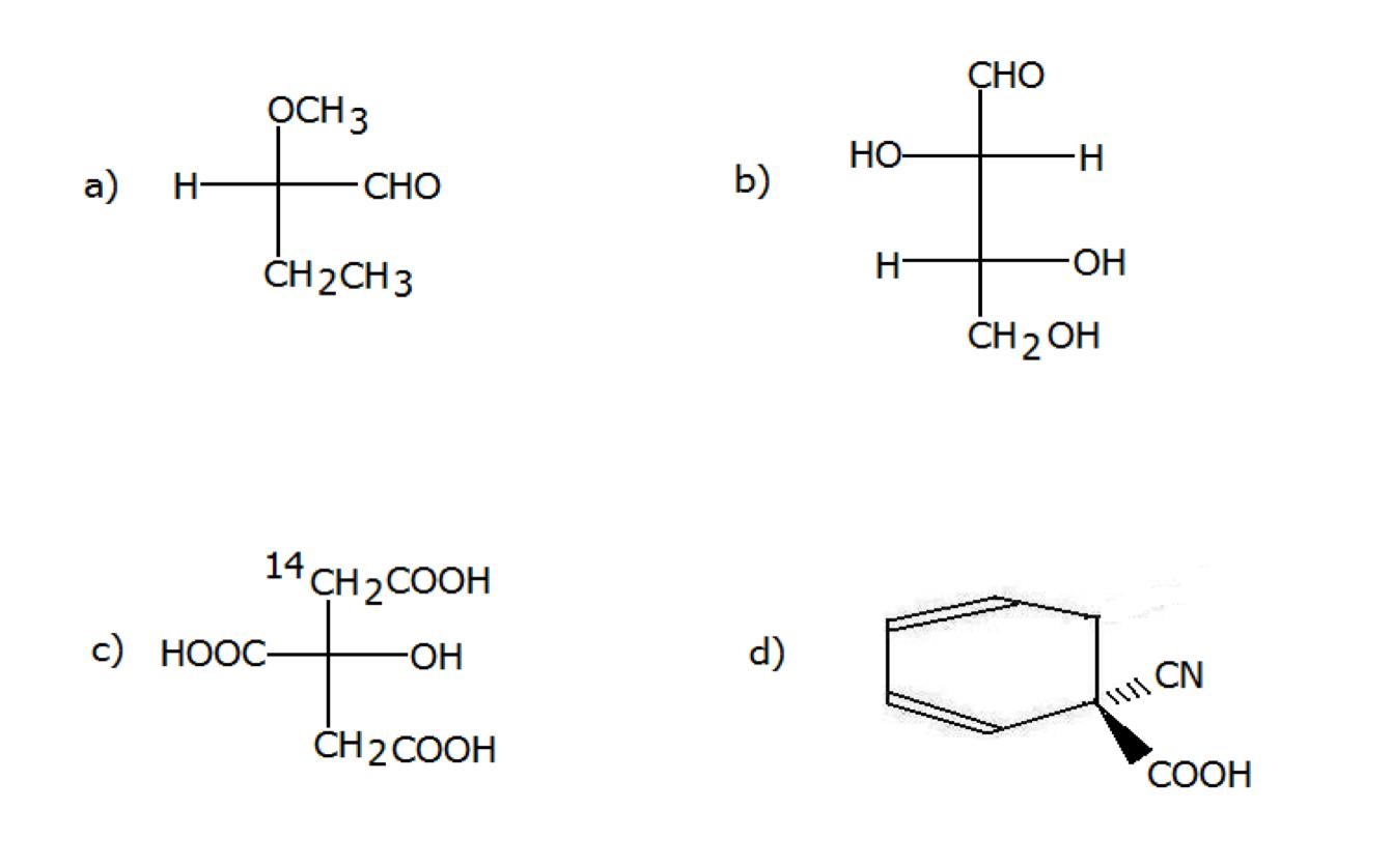 Solved Assign R-S configuration to chiral carbons of the | Chegg.com