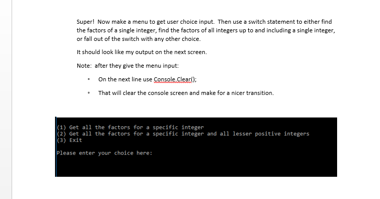 Solved I have a C# hw in Visual studio, Please I need help | Chegg.com