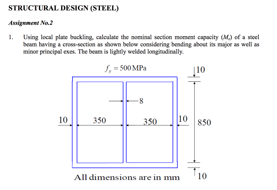 Structural Steel Beam Design Calculations - The Best Picture Of Beam