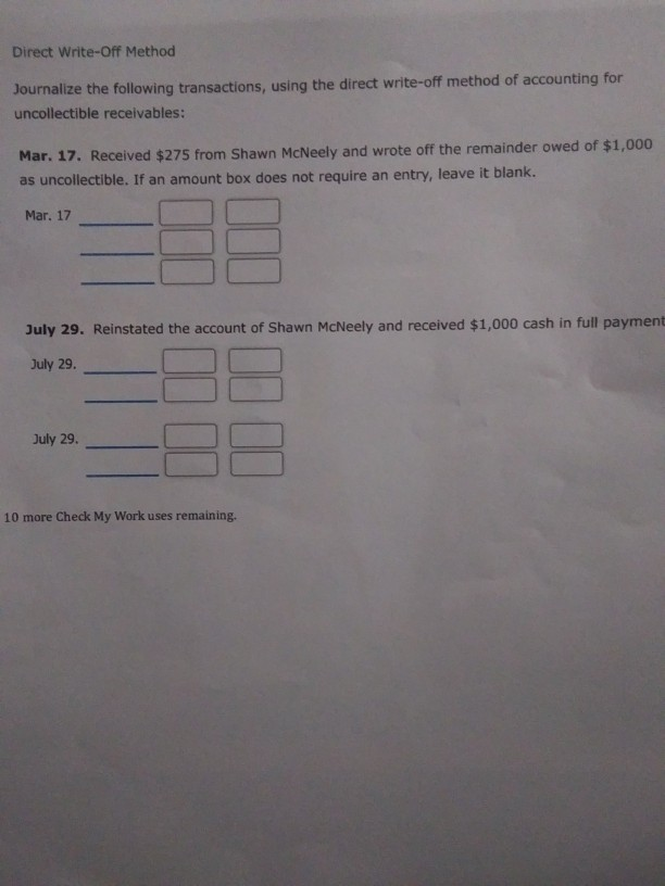 solved-direct-write-off-method-journalize-the-following-chegg