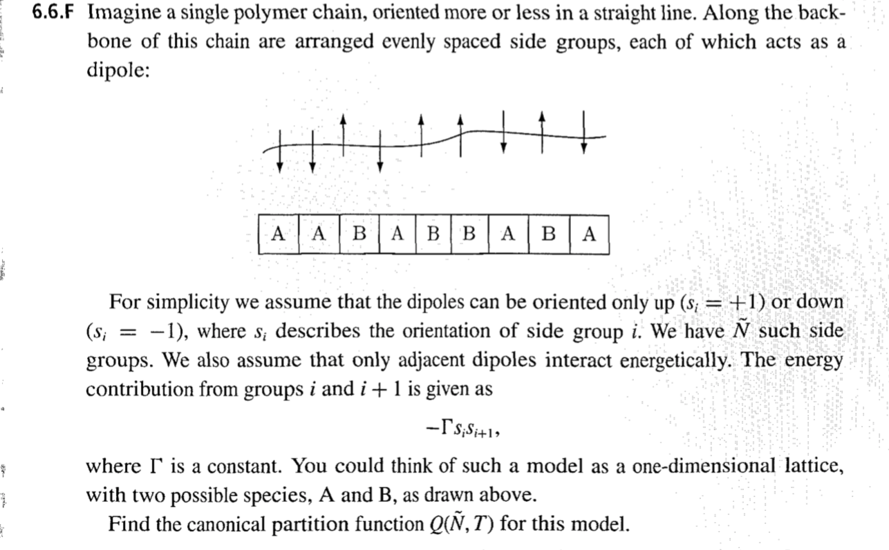 6 6 F Imagine A Single Polymer Chain Oriented Mor Chegg Com