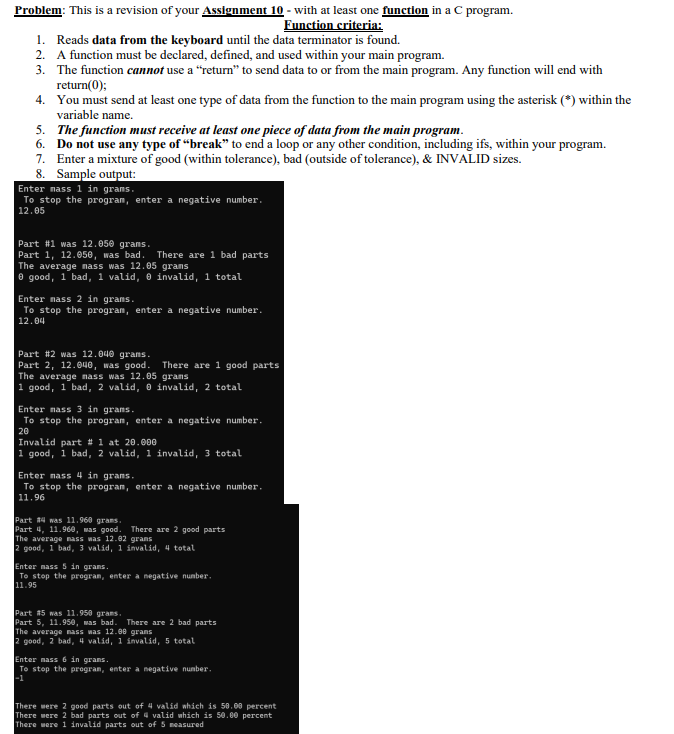 Solved Problem: This is a revision of your Assignment 10 - | Chegg.com