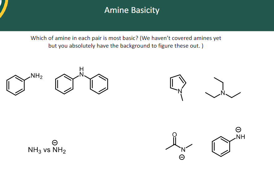 Solved Which of amine in each pair is most basic? (We | Chegg.com