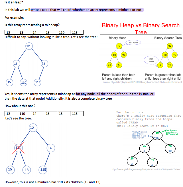 SOLUTION: Lab 12 Implementation of Heap Data Structure and Heap