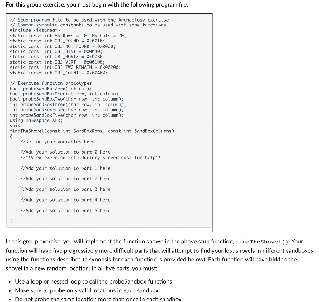 Solved For This Group Exercise You Must Begin With The Chegg Com