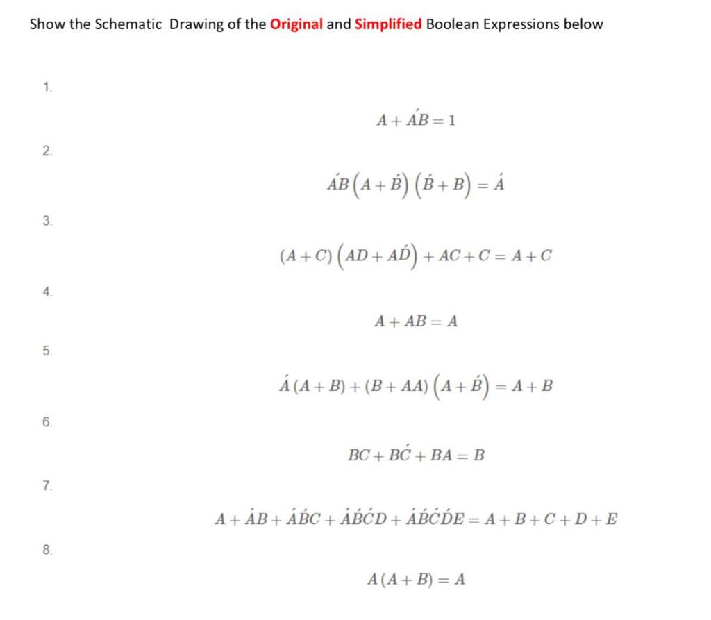 Solved Show The Schematic Drawing Of The Original And | Chegg.com