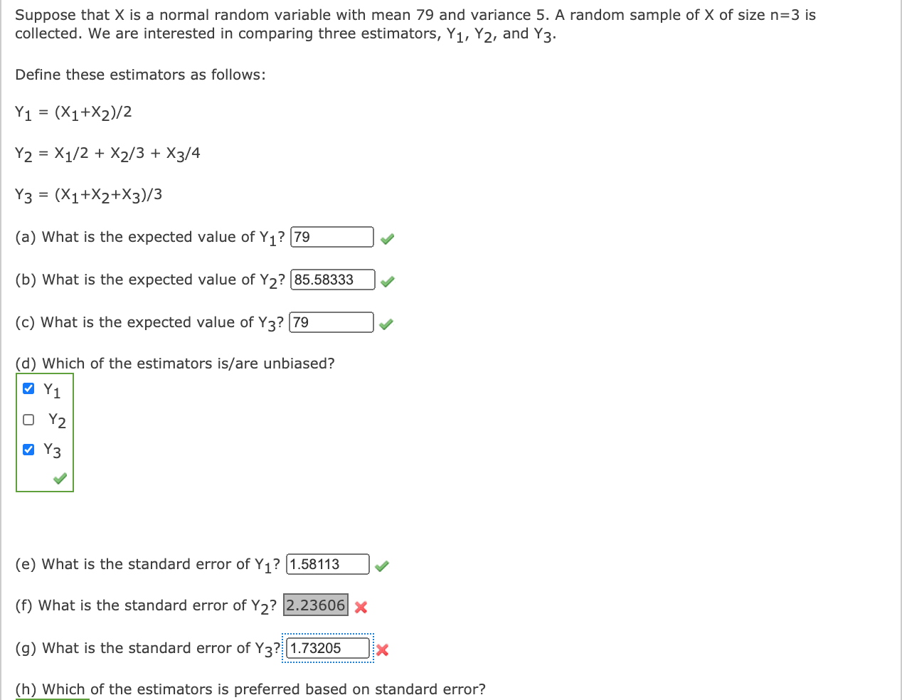 Solved Suppose that X is a normal random variable with mean | Chegg.com