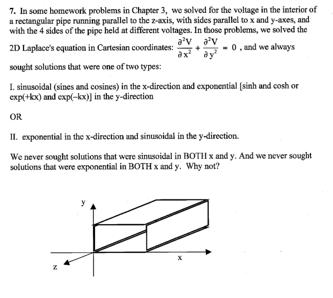 Solved 7 In Some Homework Problems In Chapter 3 We Solv Chegg Com