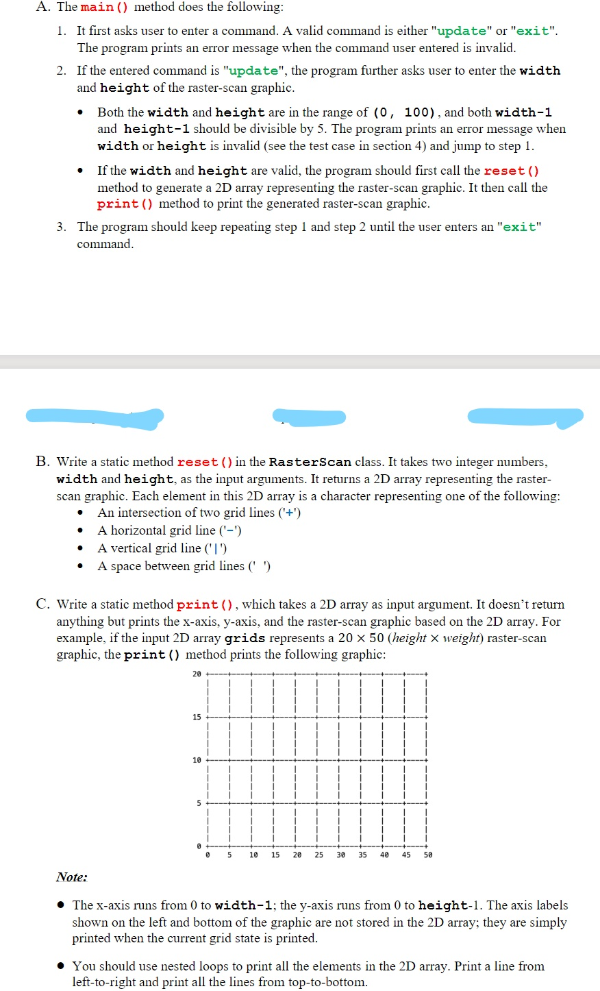 Solved I need help writing this java code given the criteria | Chegg.com