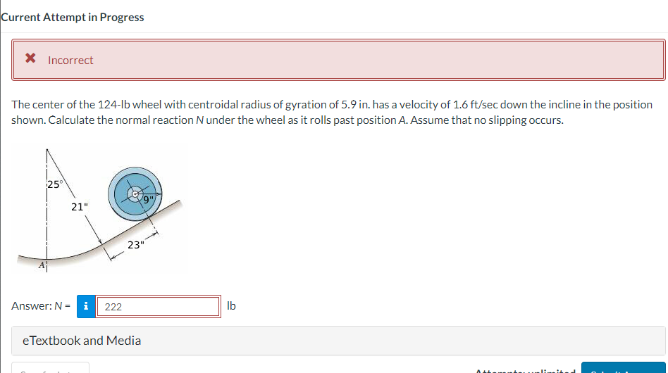 Solved Solve dynamics question. Please show work. | Chegg.com