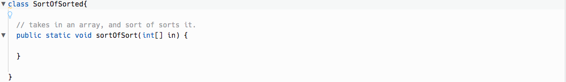Solved Code for a Sorting array using only ONE array and | Chegg.com