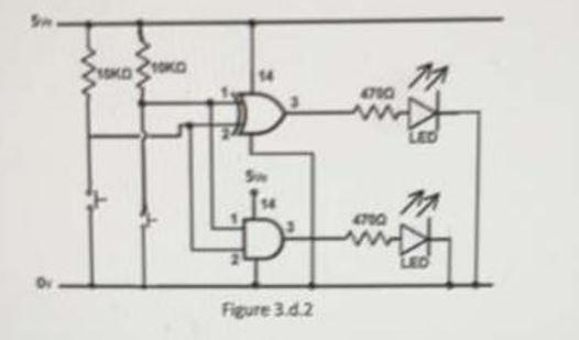 Solved (d) For the following circuit Write the truth table | Chegg.com