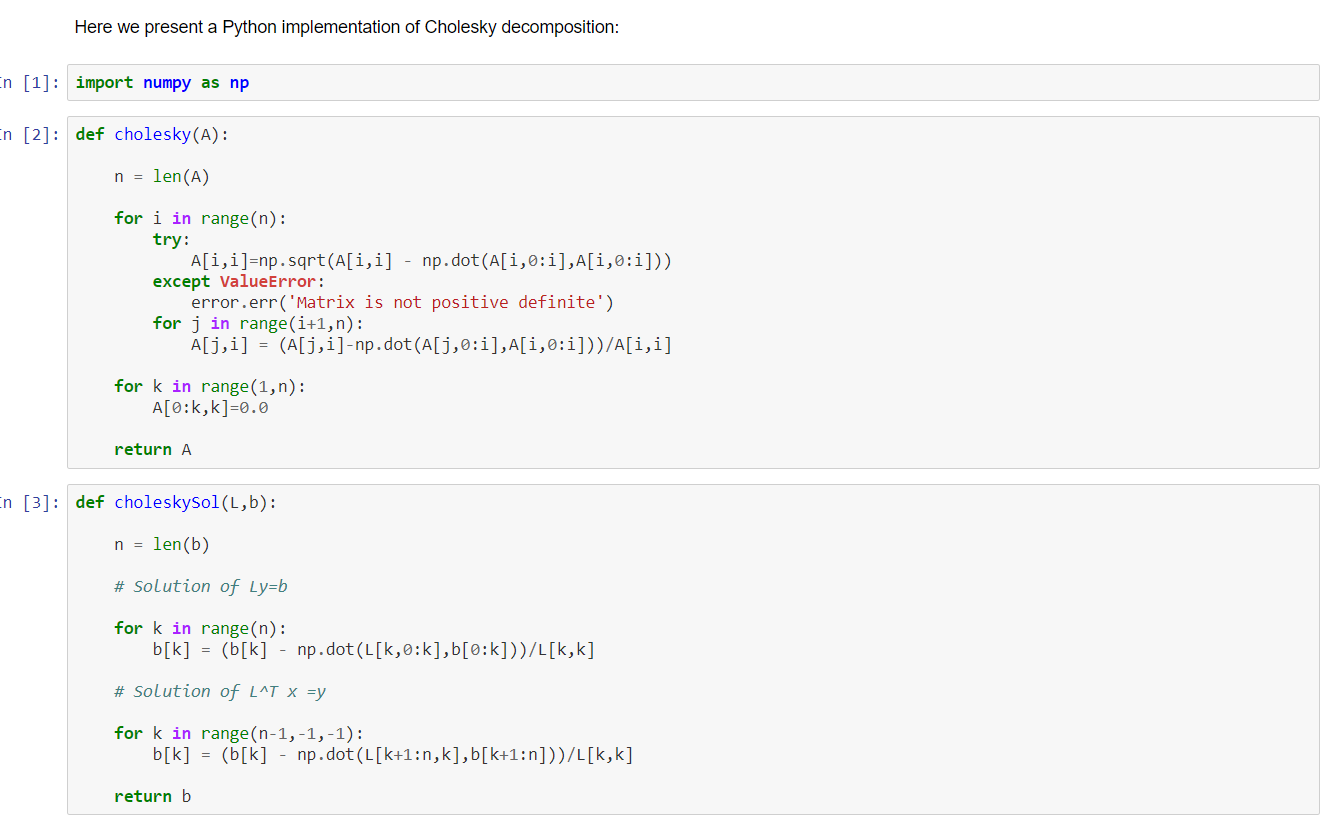 2 30 Pts Write A Function Cholesky And Bandchol Chegg Com