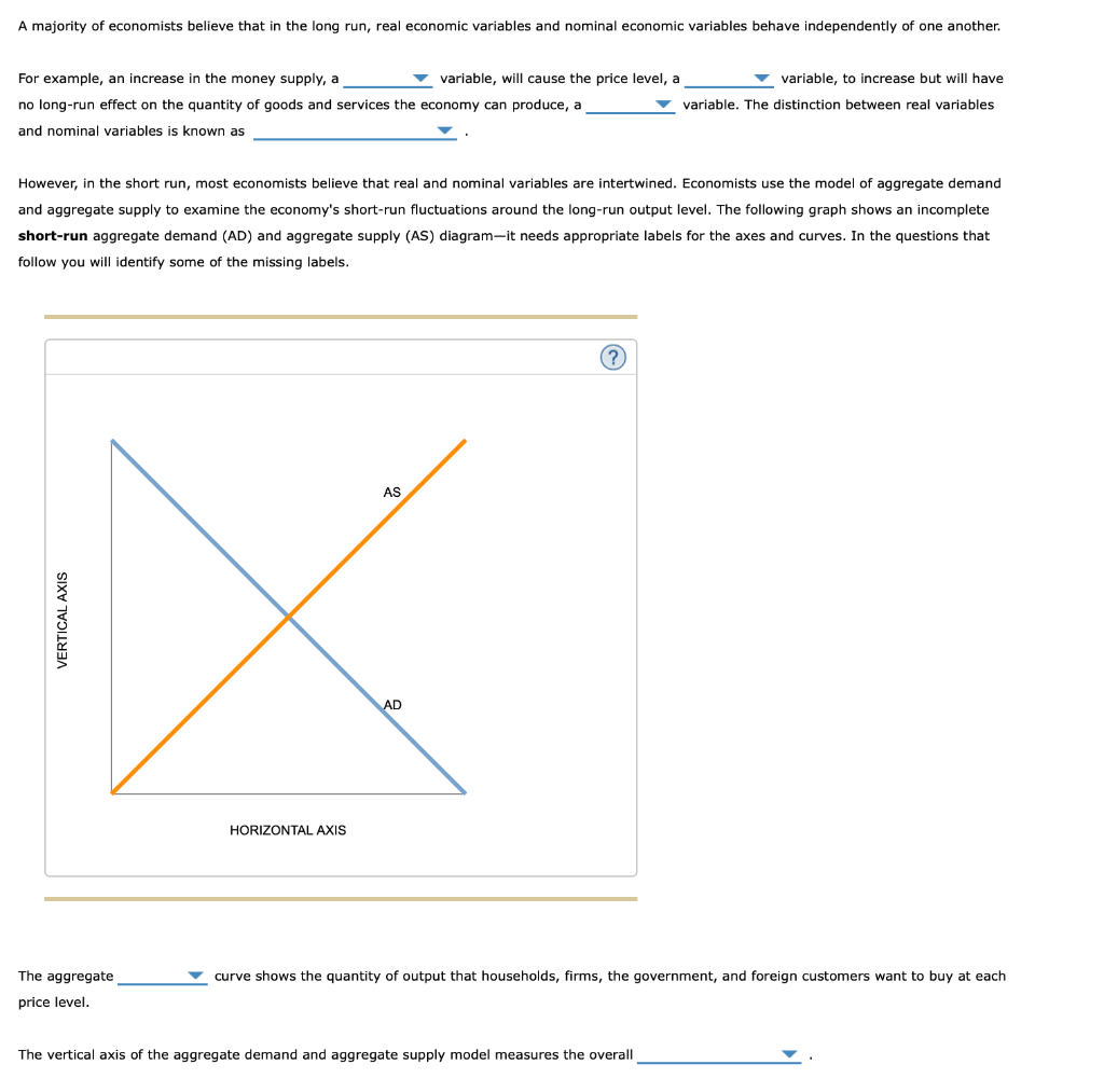 solved-a-majority-of-economists-believe-that-in-the-long-chegg