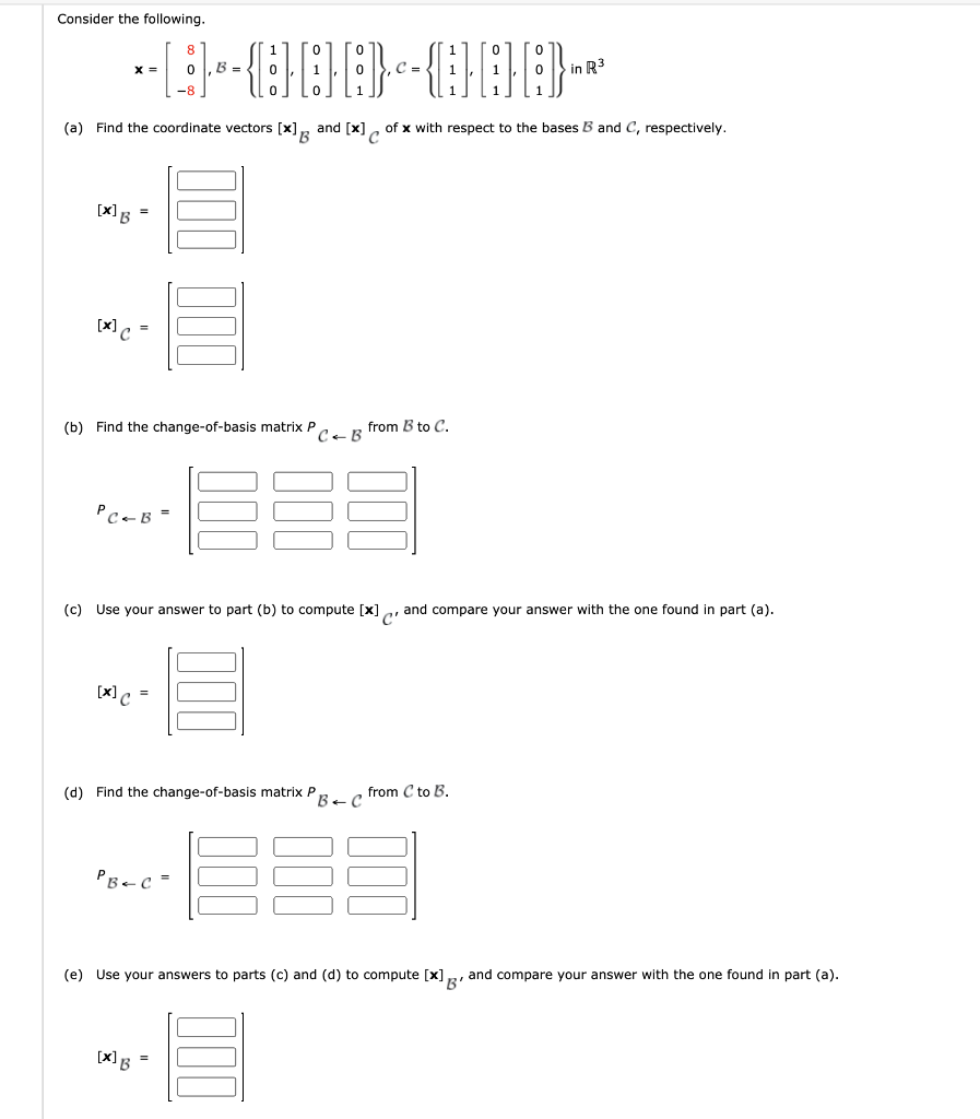 Solved Consider The Following. -=[•]•-{:}}{:}