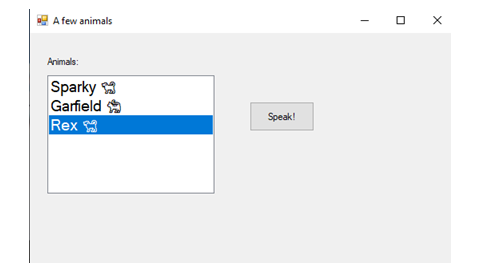 Solved Programming Concepts II: In-class 4 (“Speaking | Chegg.com