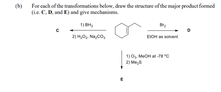 Solved (b) For Each Of The Transformations Below, Draw The | Chegg.com