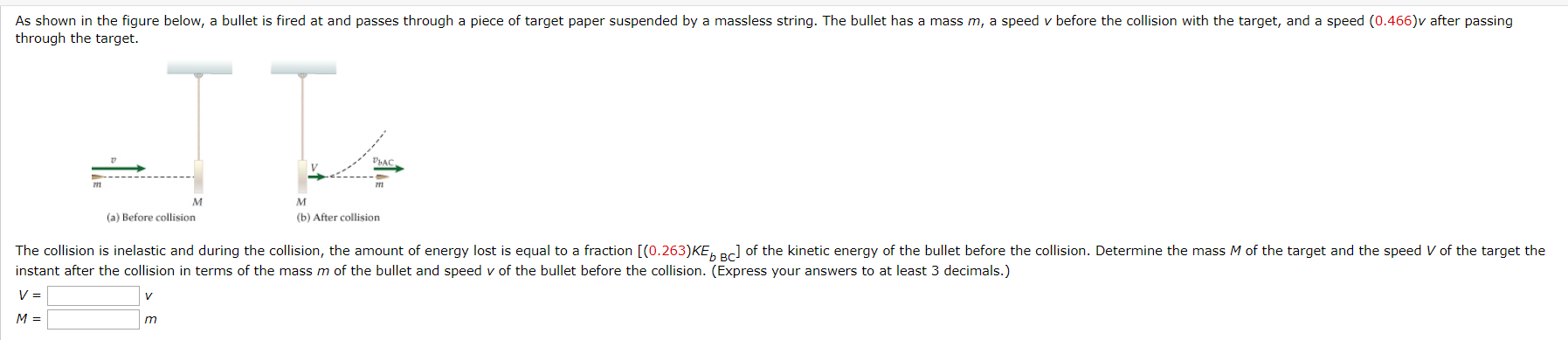 Solved As Shown In The Figure Below, A Bullet Is Fired At | Chegg.com