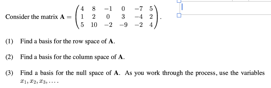 Solved I only need help with part (2) and part (3). Please | Chegg.com