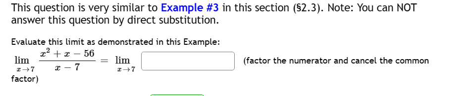 Solved This question is very similar to Example \#3 in this | Chegg.com