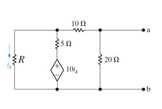 Solved Find the Thévenin equivalent with respect to | Chegg.com