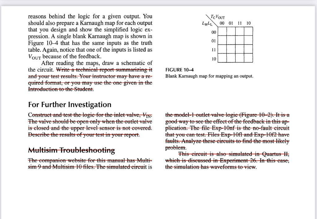 Solved Experiment 10 The Molasses Tank Objectives After