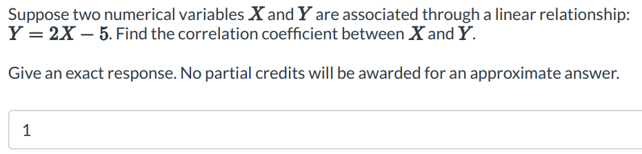 Solved Suppose two numerical variables X and Y are | Chegg.com