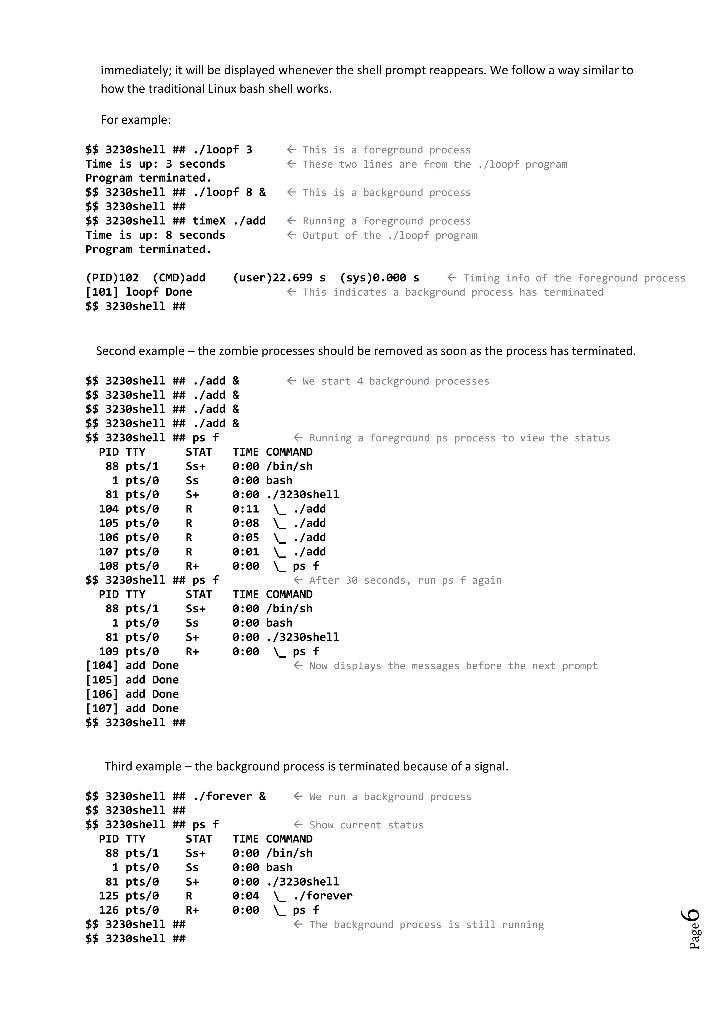 COMP3230 Principles of Operating Systems Programming | Chegg.com