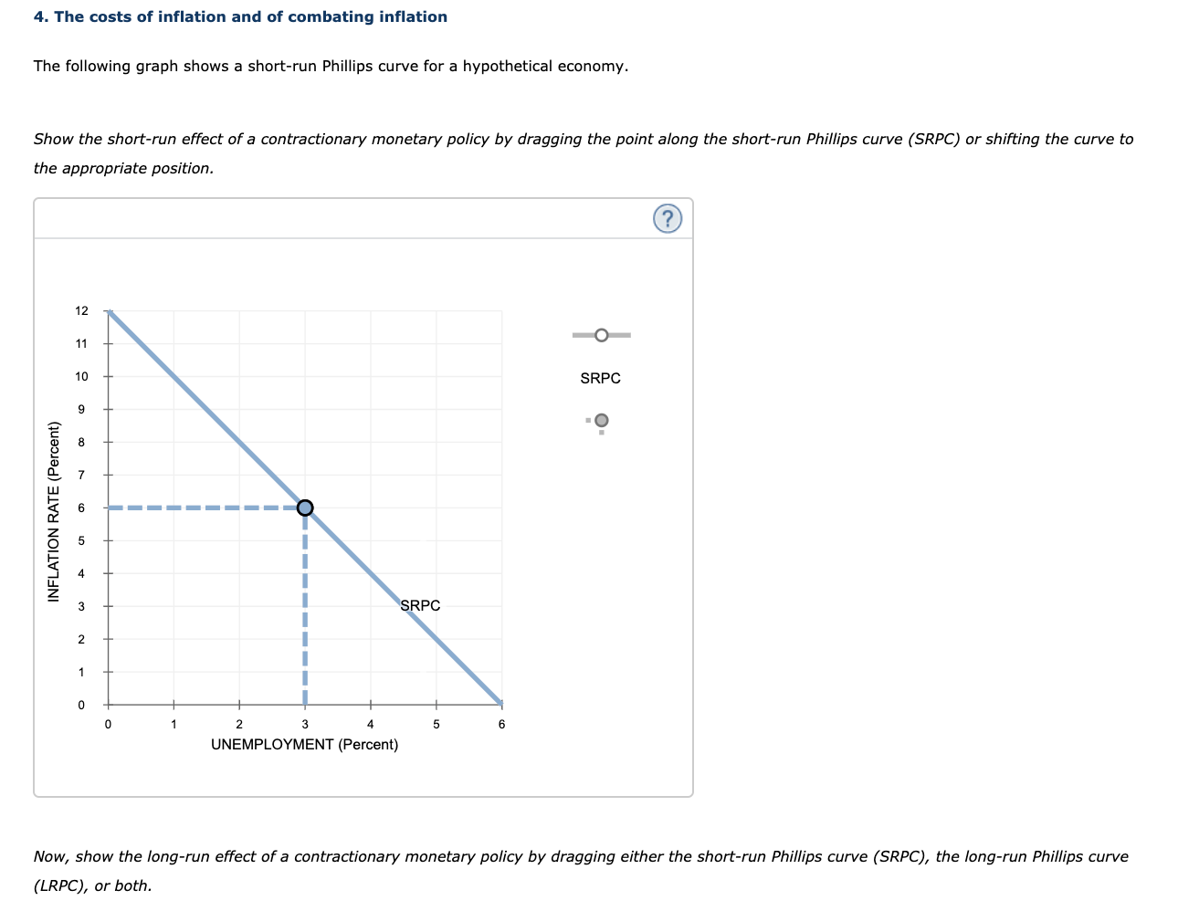 Solved 4. The Costs Of Inflation And Of Combating Inflation | Chegg.com