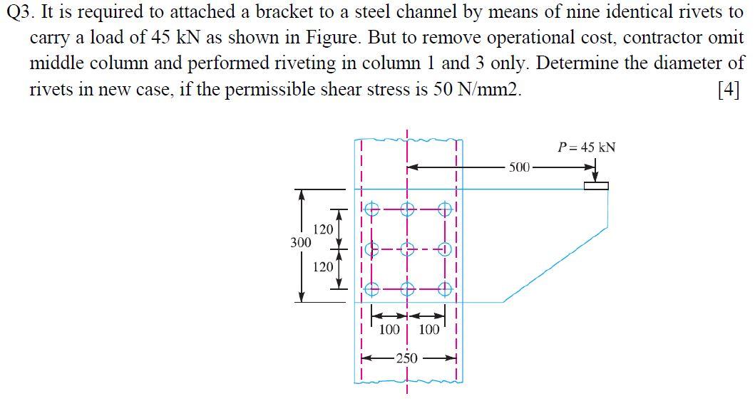 Solved It is required to attached a bracket to a steel