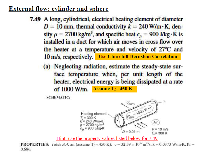 Solved MECHANICAL ENGINEERING HEAT TRANSFER Advanced | Chegg.com