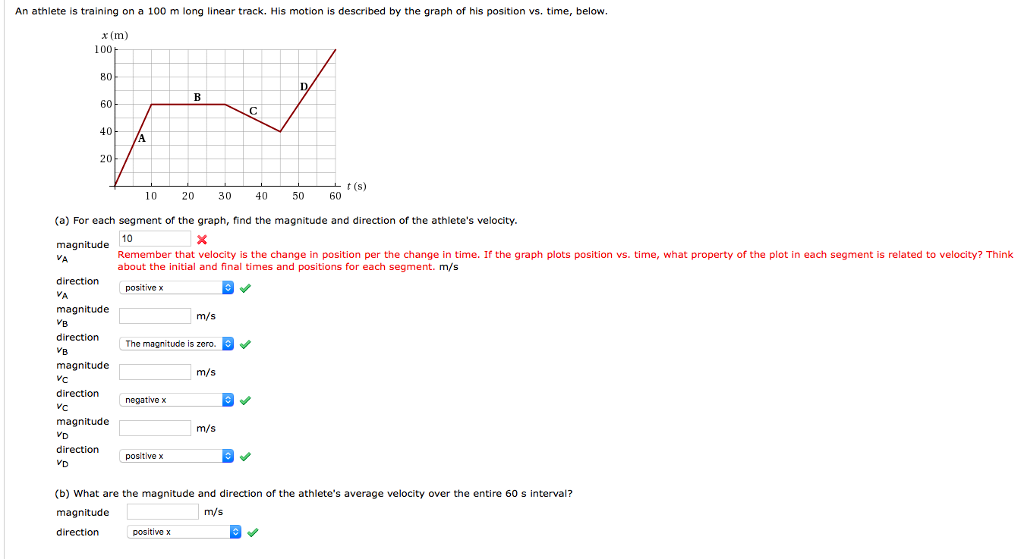 solved-an-athlete-is-training-on-a-100-m-long-linear-track-chegg