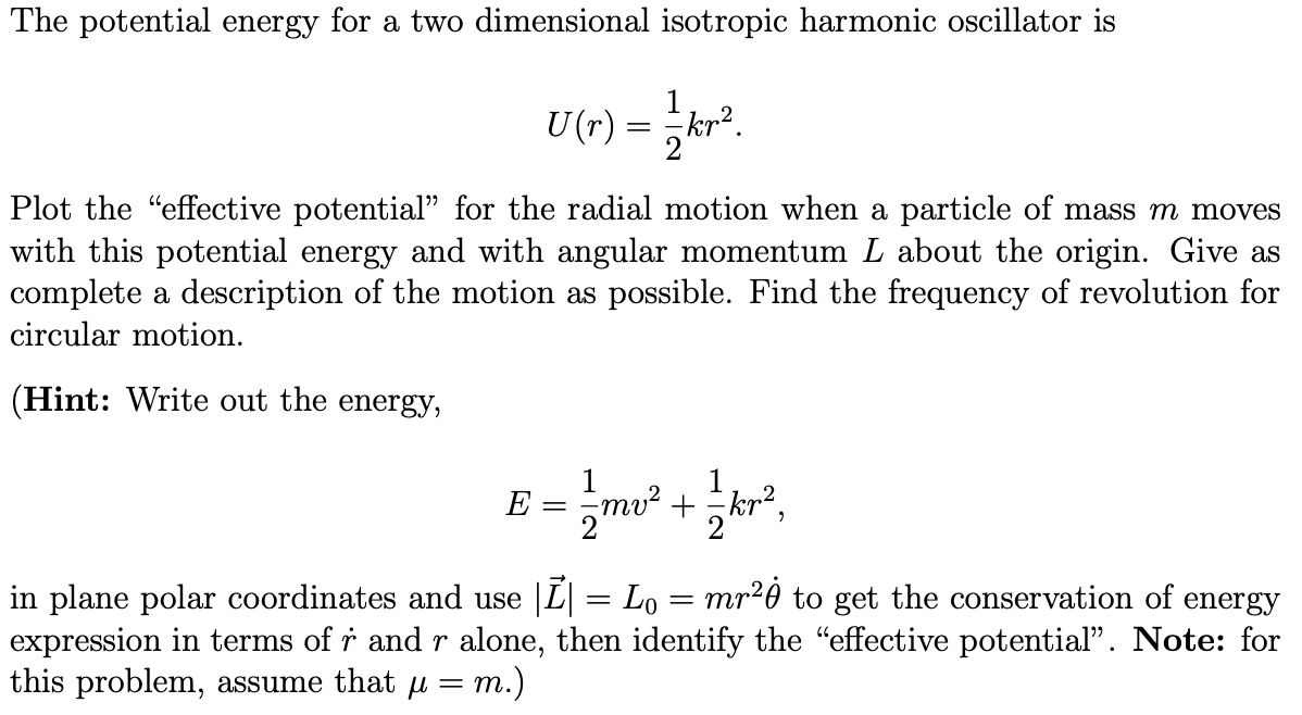 Pendulous oscillation in a polar coordinate plot of r and δ for a