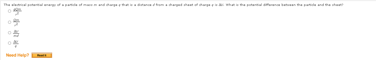Solved What is the electric potential difference between two | Chegg.com