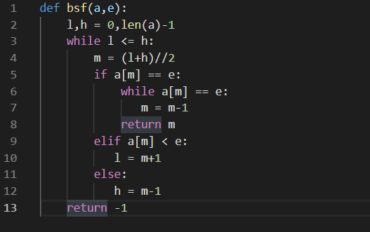 *PYTHON* Function find(a,e) with two inputs: an | Chegg.com