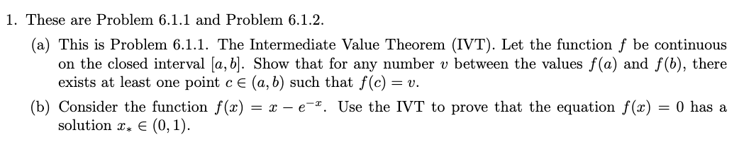 Solved 1. These are Problem 6.1.1 and Problem 6.1.2. (a) | Chegg.com
