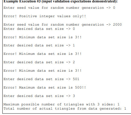 Solved language C Problem: Given a seed for the random | Chegg.com