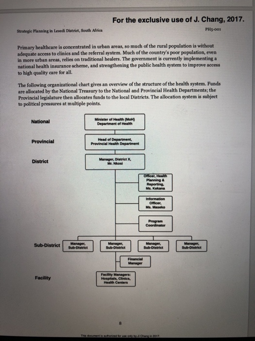 strategic planning in lesedi district south africa case study