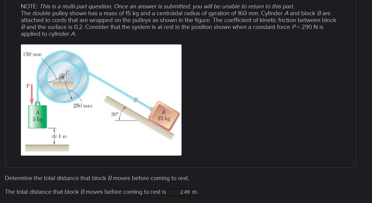 Solved NOTE This is a multipart question. Once an answer